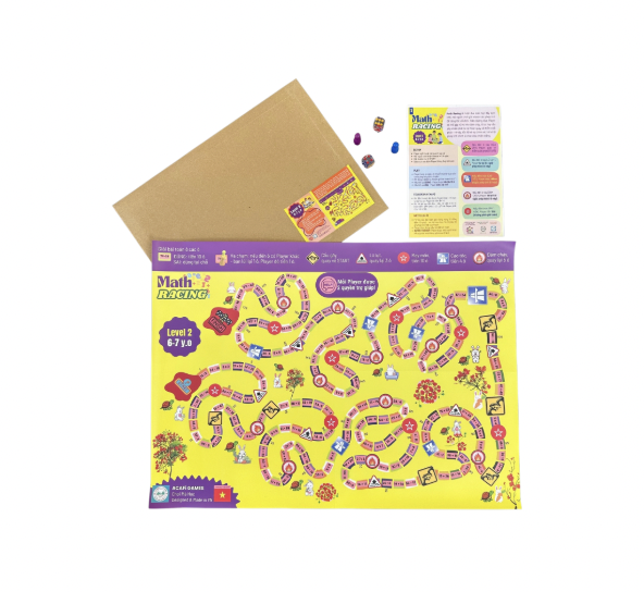 Cờ MATH RACING (Level 2)